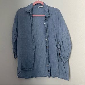 Linen button up shirt
